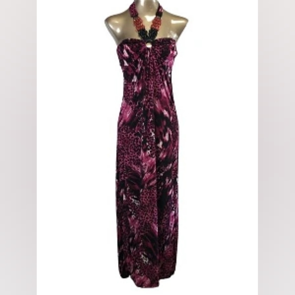 Fresh of LA Halter Maxi Dress